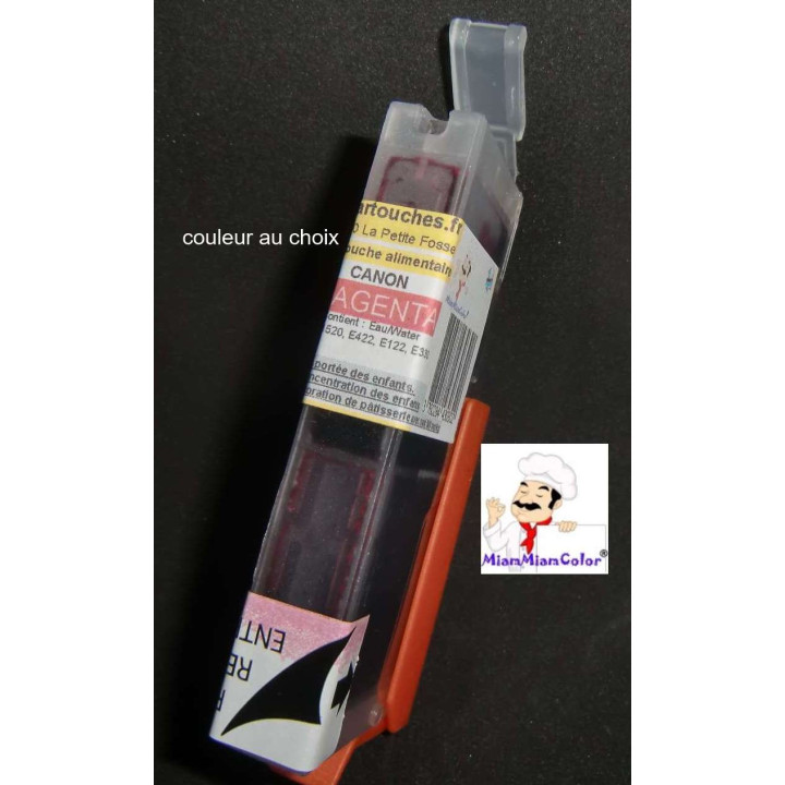 CLI551:1 cartouche alimentaire couleur au choix