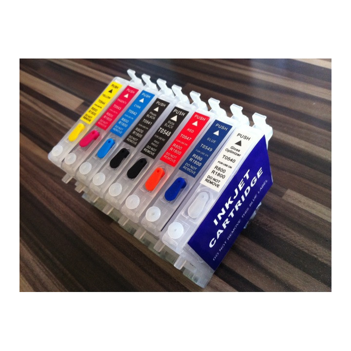 T0591-597+599: cartouches rechargeables avec puces autoreset