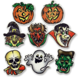 100 piÃ¨ces personnages halloween en masse de sucre