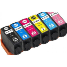 T378xl: 6 cartouches compatibles 378