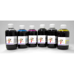 6x100 ml encre alimentaire pour Canon avec couleur bleutÃ©/violet