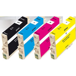 T0441 Ã  444: 4 cartouches compatibles pour Epson c64/c84/cx6400