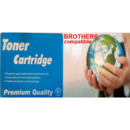 TN320 Black cartouche toner compatible Brother