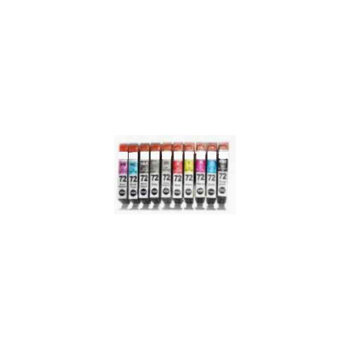 PGI 72- pack de 10 cartouches compatibles pour Canon Pro 10