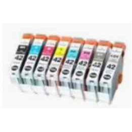 CLI42- pack 8 cartouches compatibles pour Canon Pro100