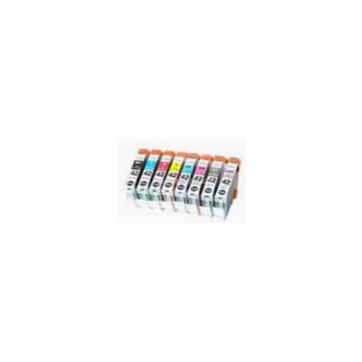 CLI42- pack 8 cartouches compatibles pour Canon Pro100