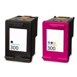HP300XL: Pack Cartouches compatibles, noir et couleurs