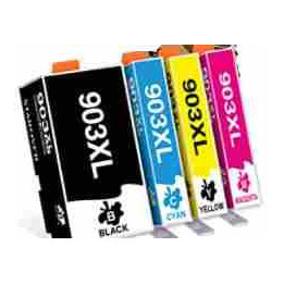 HP903xl: 4 cartouches compatibles pour HP