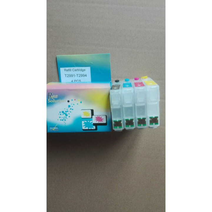 T1301 Ã  1304: 4 cartouches d'encre compatibles Epson