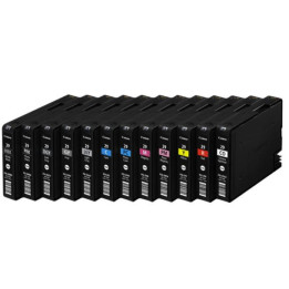 PGI29: 12 cartouches compatibles pour Canon Pixma Pro 1