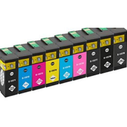T1571 Ã  1579: 9 cartouches compatibles Epson
