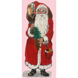 St Nicolas sur papier azyme comestible