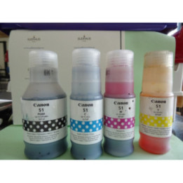 GI51: 4 BOUTEILLES CANON D'ORIGINE