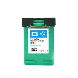 HP 343 Cartouche remplie couleur