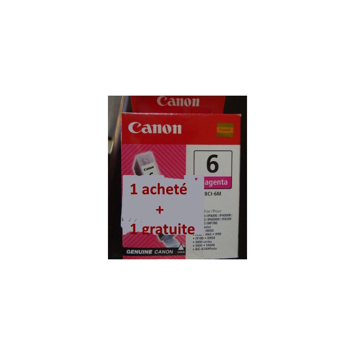 Canon BCI6 Magenta cartouche d'origine