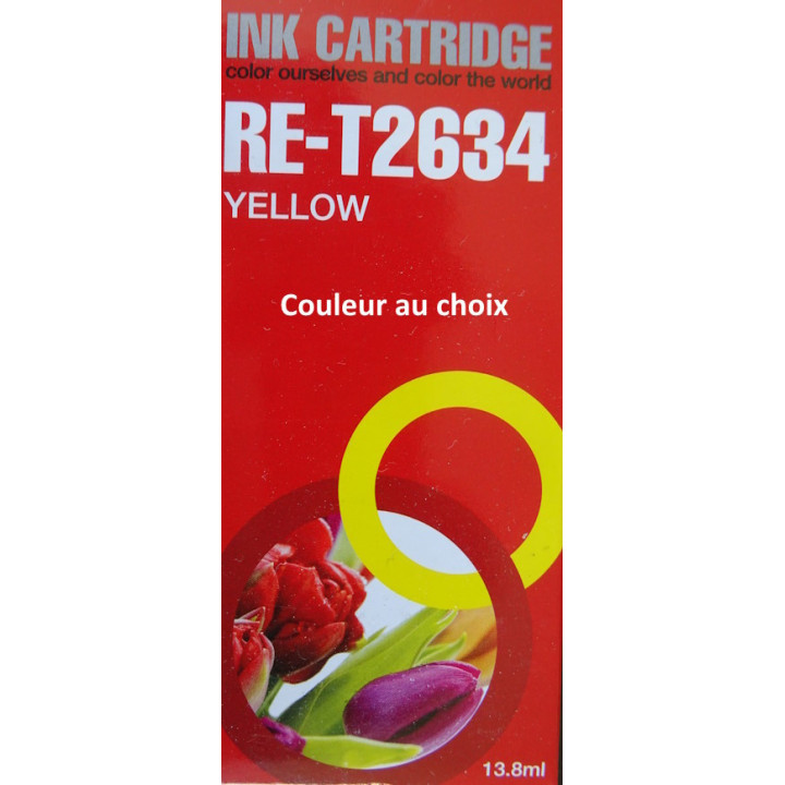 T2632 Epson cartouche compatible couleur au choix