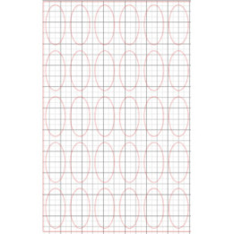 14 feuilles azyme prÃ©dÃ©coupÃ© 23x47mm