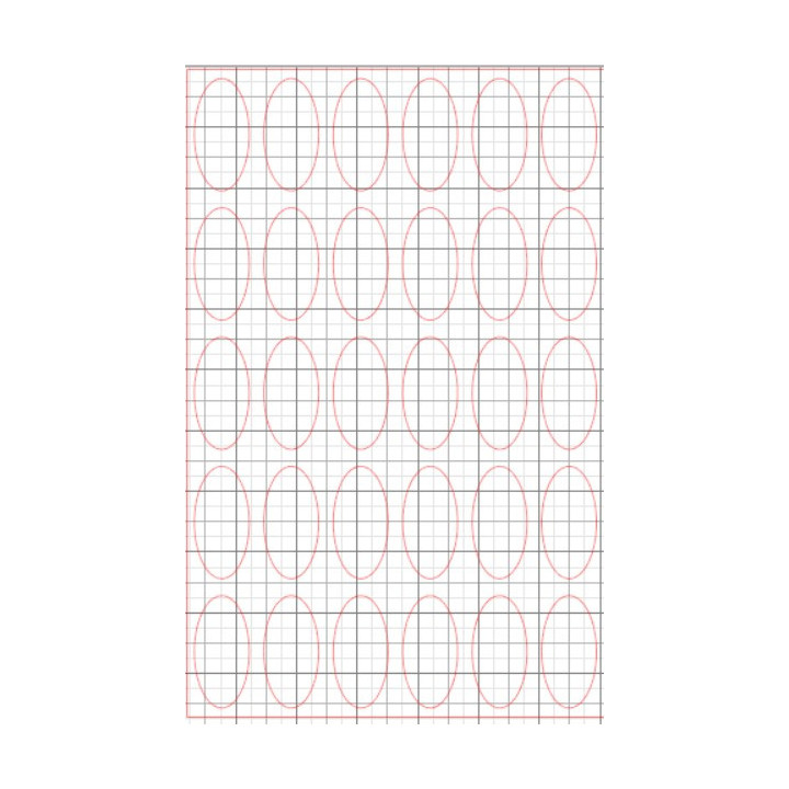 14 feuilles azyme prÃ©dÃ©coupÃ© 23x47mm