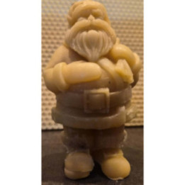 Bougie de NoÃ«l, Le PÃ¨re NoÃ«l en cire d'abeilles