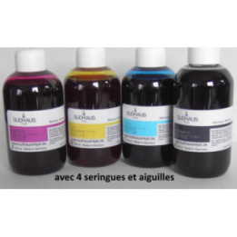 4x100ml encre SudhausÂ® pour Canon G 3500