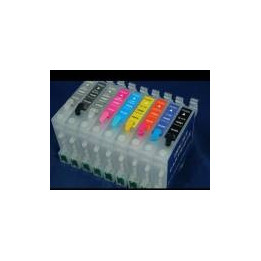 TO591 Ã  597: cartouches vides rechargeables avec puce autoreset