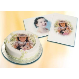 papier fondant 20 feuilles comestible pour gÃ¢teaux, A4