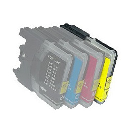 LC 980 cartouche compatible pour Brother couleur au choix