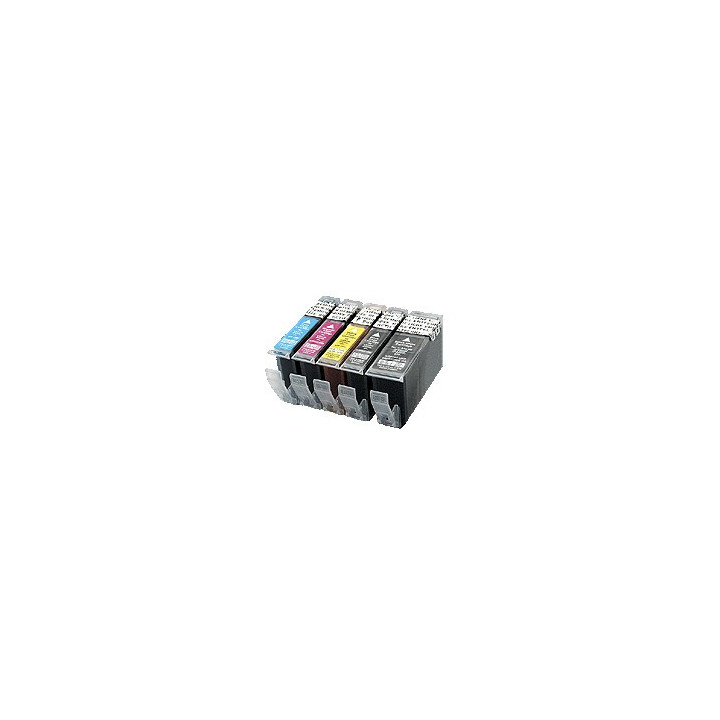 MP760 5 cartouches compatibles alimentaires pour Canon